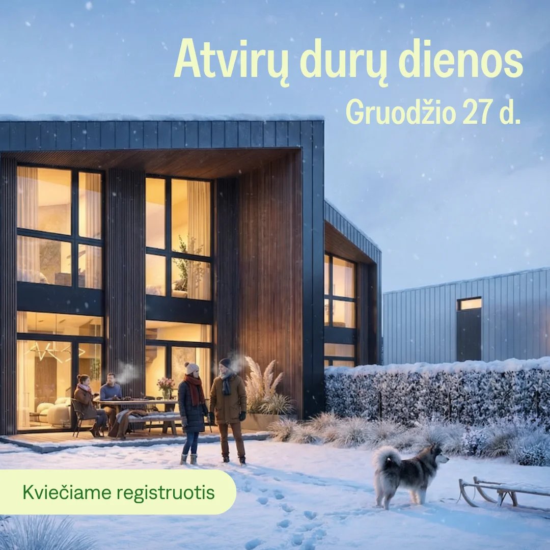 Atvirų durų dienos gruodžio 27 d.