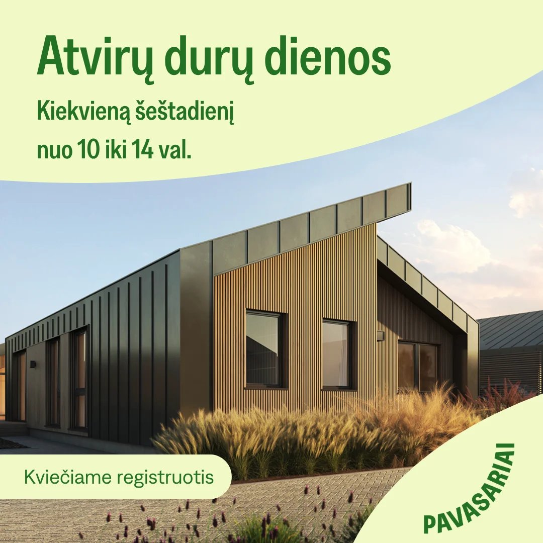 Atvirų durų dienos kiekvieną šeštadienį