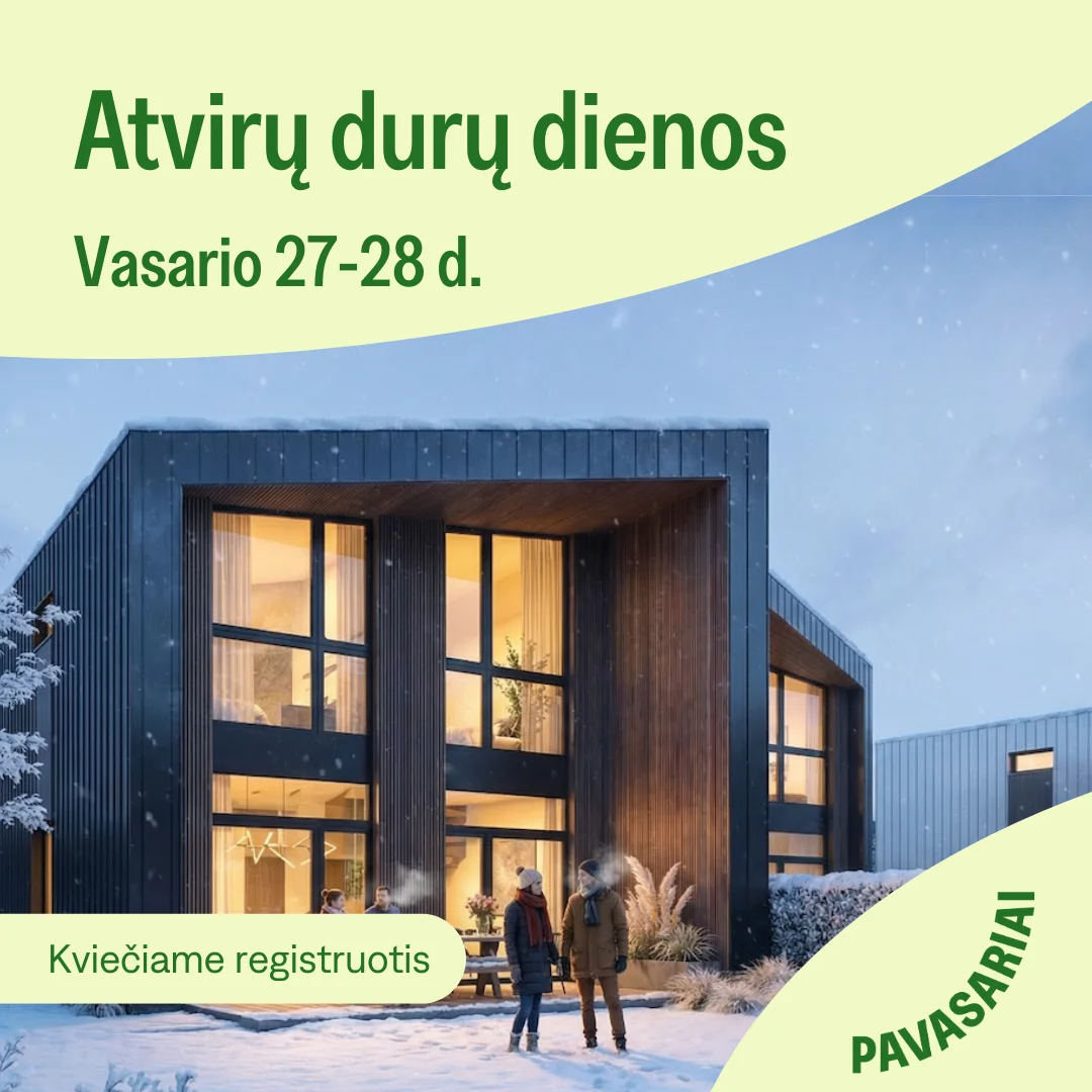 Atvirų durų dienos vasario 27-28 d.