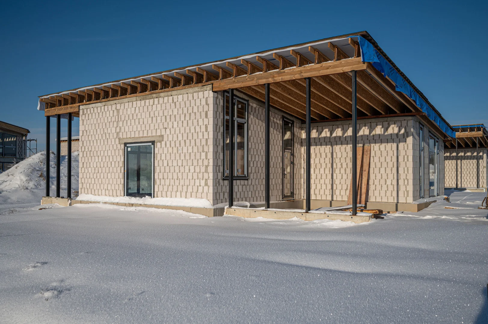 Sausis 2026 Statybų eiga / Sausis 2026